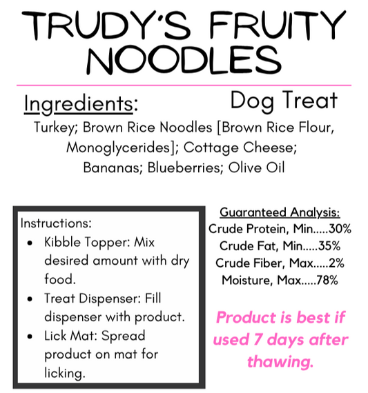Trudy's Fruity Noodles