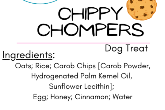 Chippy Chompers Dog Biscuit